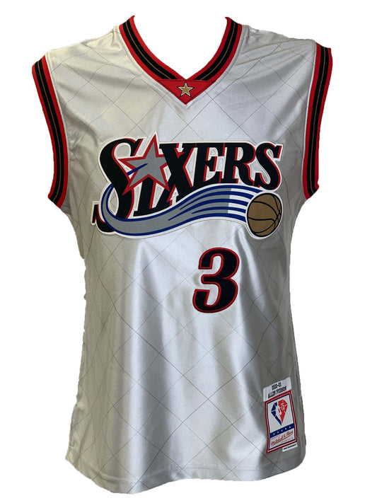 ALLEN IVERSON SWINGMAN PLATINUM JERSEY