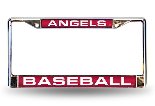 LOS ANGELES ANGELS LASER LICENSE PLATE FRAME