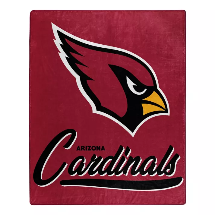 ARIZONA CARDINALS SIGNATURE 50"X60" RASCHEL THROW BLANKET