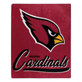 ARIZONA CARDINALS SIGNATURE 50"X60" RASCHEL THROW BLANKET