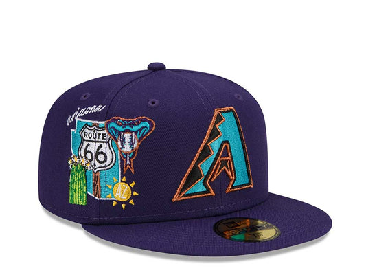 ARIZONA DIAMONDBACKS CITY CLUSTER 59FIFTY EQUIPADO