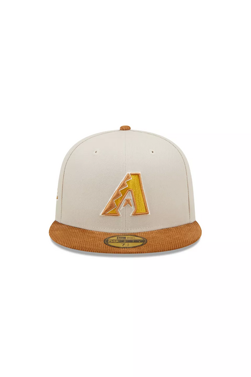 GORRO AJUSTADO ARIZONA DIAMONDBACKS CORD VISOR 59FIFTY (ALA DE PANA)