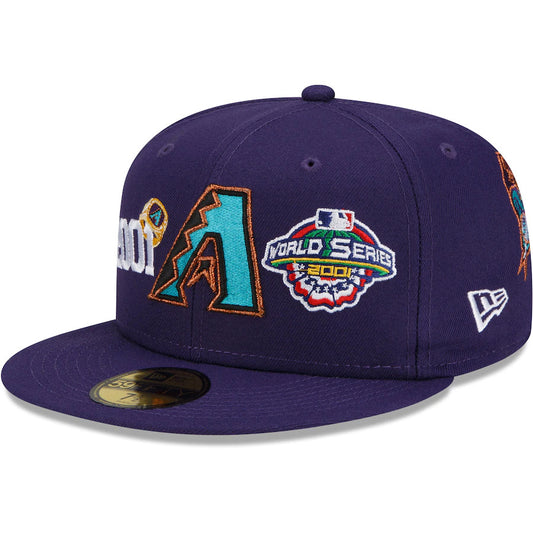 ARIZONA DIAMONDBACKS COUNT THE RINGS 59FIFTY FITTED