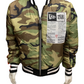 ARIZONA DIAMONDBACKS MEN'S ALPHA INDUSTRIES REVERSIBLE BOMBER JACKET