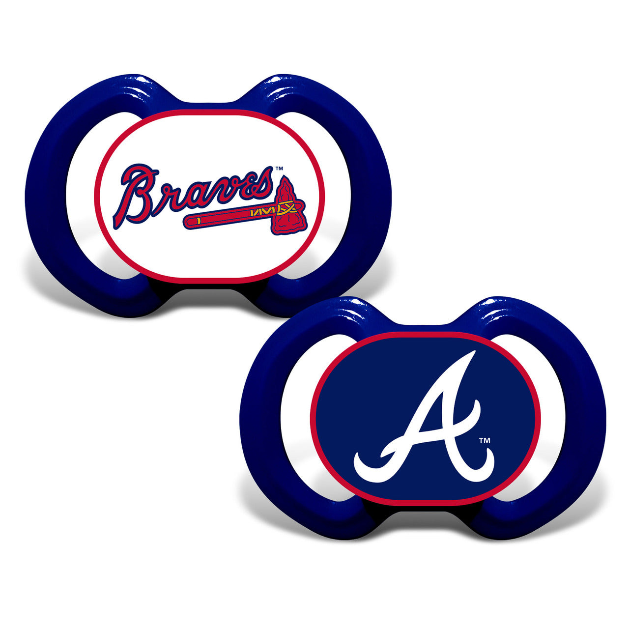 ATLANTA BRAVES PACK 2 CHUPETES