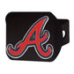 ATLANTA BRAVES BLACK LOGO HITCH