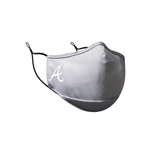 ATLANTA BRAVES GRAY FACE MASK