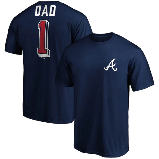 ATLANTA BRAVES MEN'S FATHERS DAY T-SHIRT