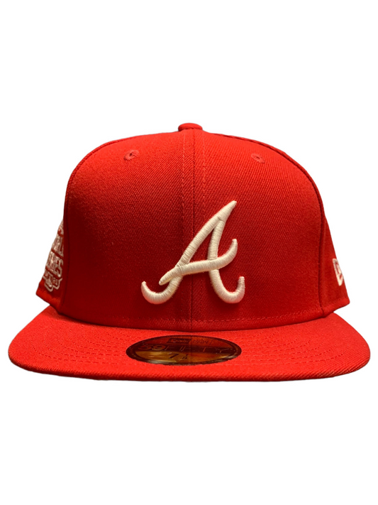 ATLANTA BRAVES SIDEPATCH 2021 WORLD SERIES 59FIFTY FITTED