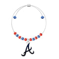 ATLANTA BRAVES TWO TONE TOGGLE BRACLET