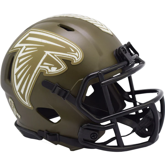 ATLANTA FALCONS 2022 SALUTE TO SERVICE MINI SPEED HELMET