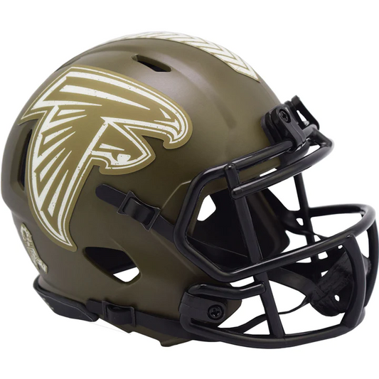 ATLANTA FALCONS 2022 SALUDO AL SERVICIO CASCO MINI SPEED