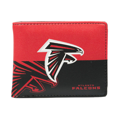 CARTERA DE DOS PLEGABLES CON LOGO DE LOS ATLANTA FALCONS