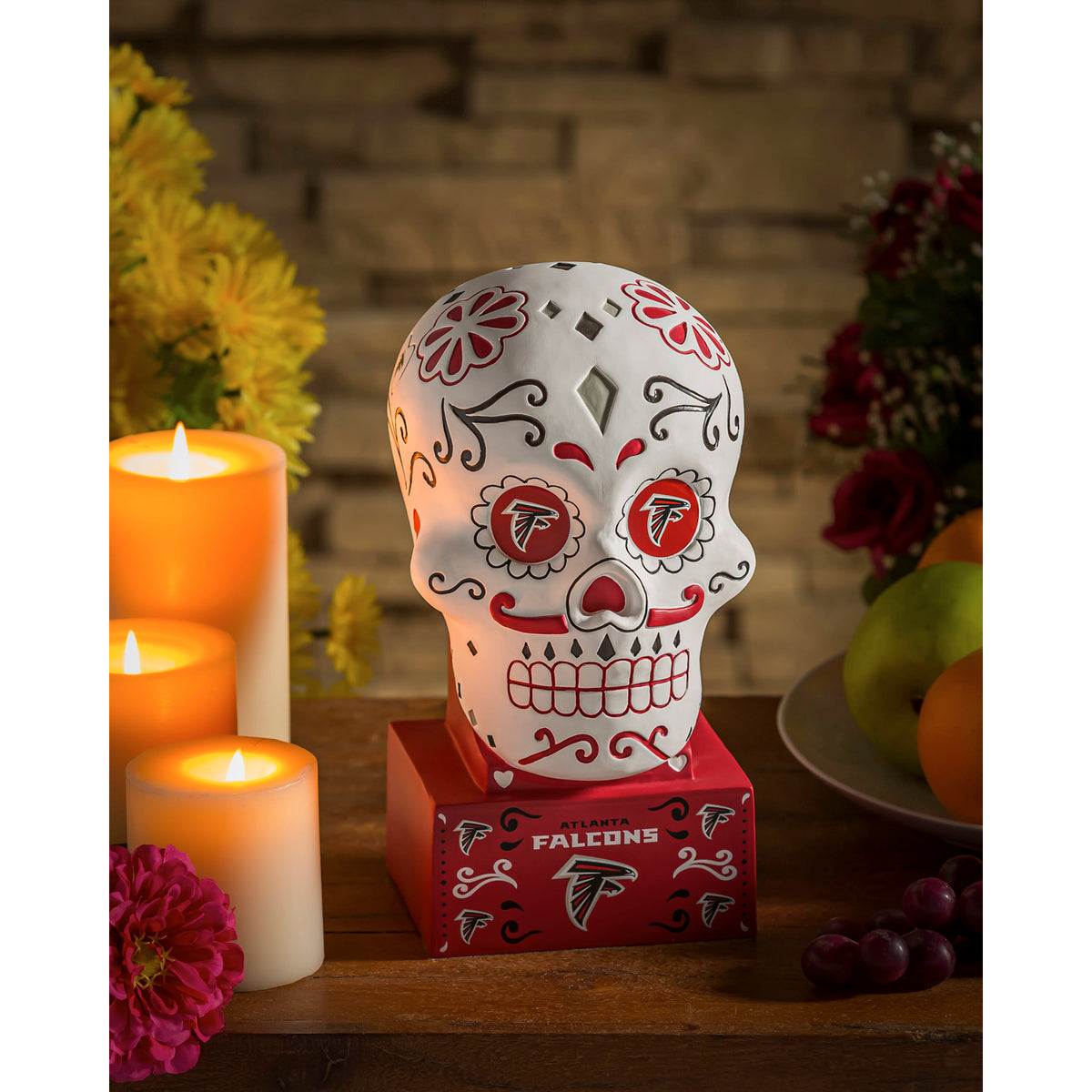CABEZA DE CALAVERA DE AZÚCAR ATLANTA FALCONS