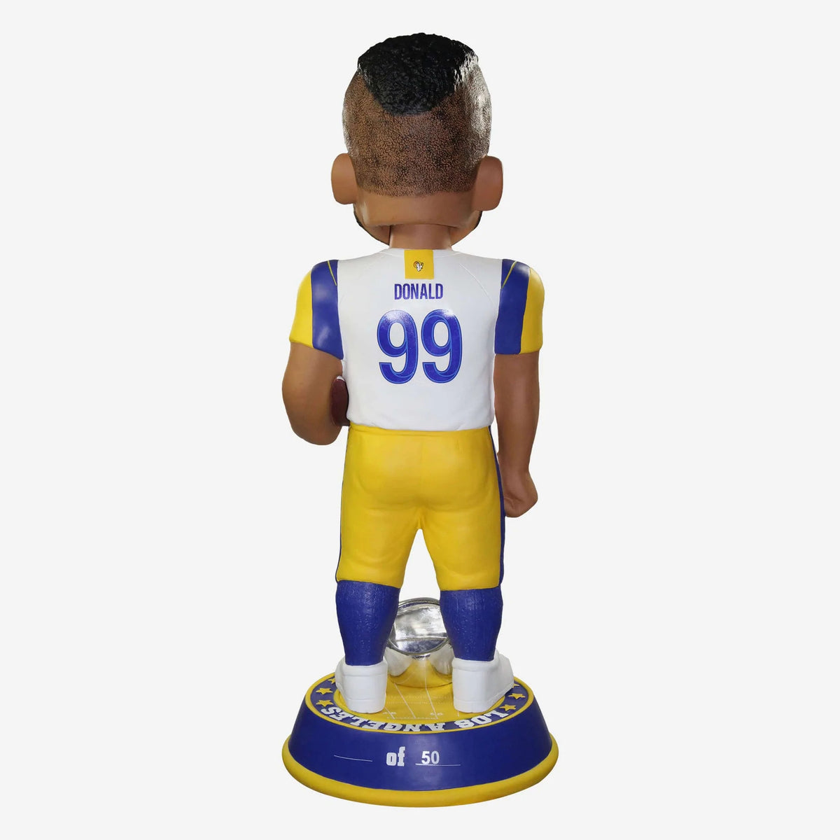 LOS ANGELES RAMS AARON DONALD SUPER BOWL LVI CHAMPIONS 3FT BOBBLEHEAD