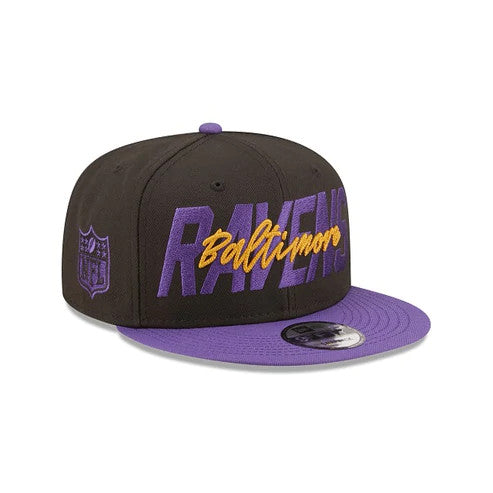 BALTIMORE RAVENS 2022 DRAFT 9FIFTY SNAPBACK