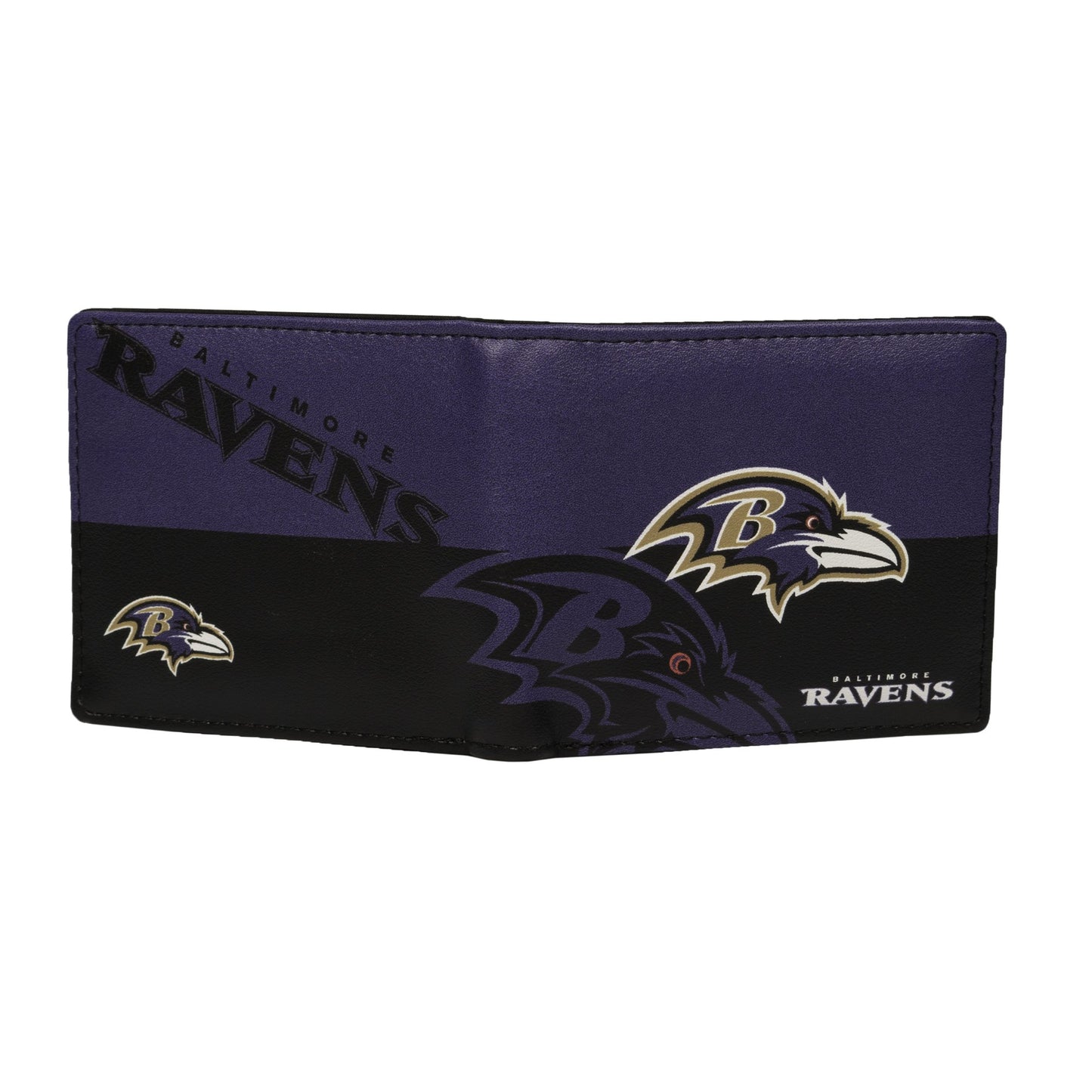 BALTIMORE RAVENS LOGO BI-FOLD WALLET