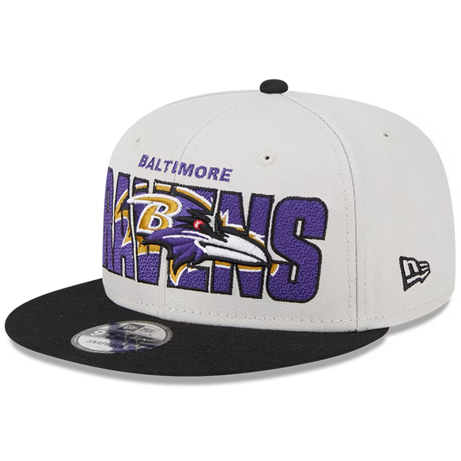 BALTIMORE RAVENS MEN'S 2023 NFL DRAFT HAT 9FIFTY SNAPBACK