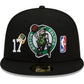 BOSTON CELTICS CUENTAN LOS ANILLOS 59FIFTY EQUIPADO