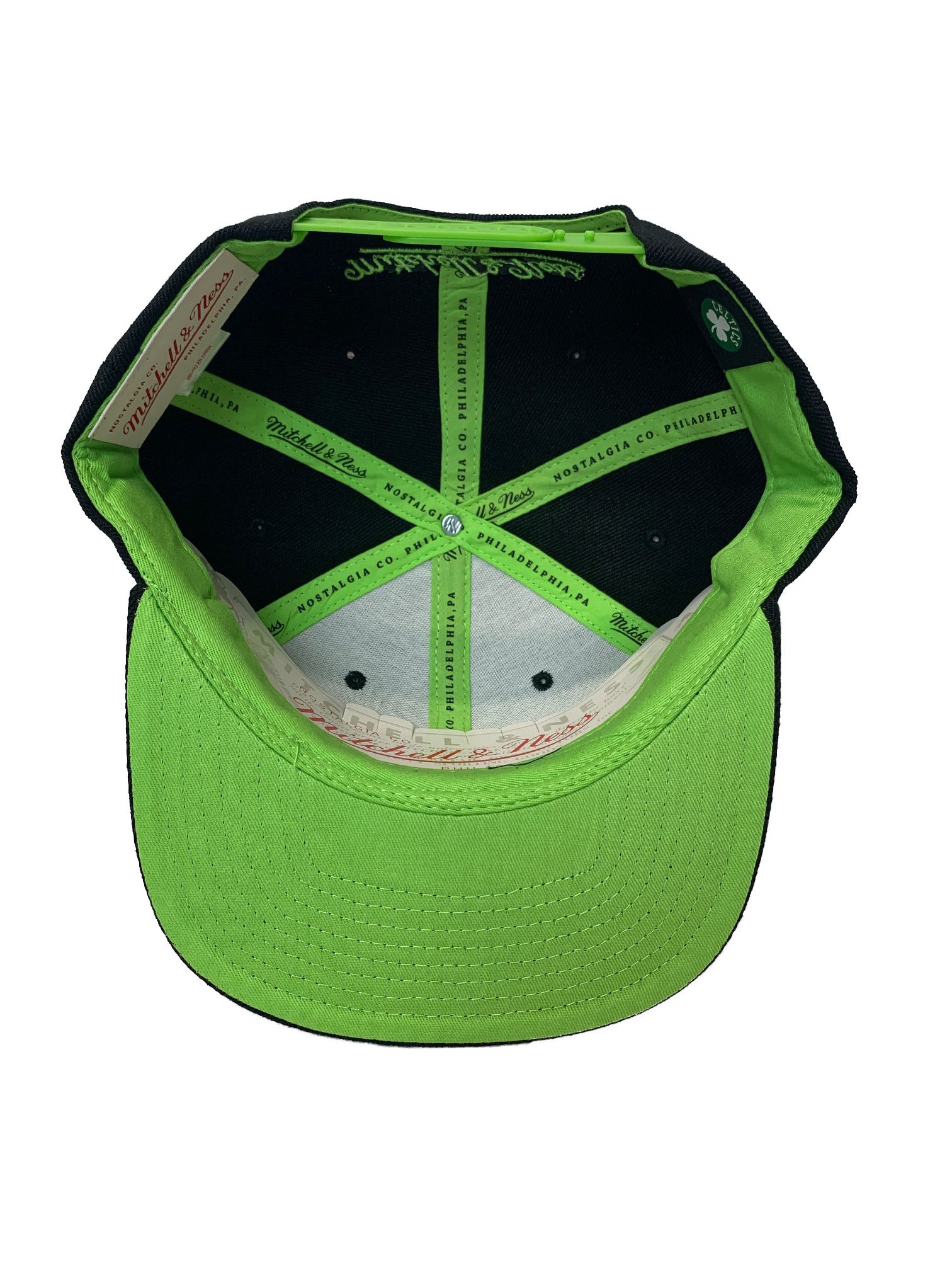 MITCHELL & NESS BOSTON CELTICS BASEBALL CAP COLOR GREEN