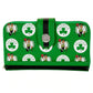 CARTERA CON CREMALLERA ALREDEDOR DEL LOGO DE LOS BOSTON CELTICS