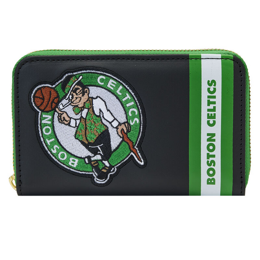 BOSTON CELTICS LOUNGEFLY LOGO WALLET