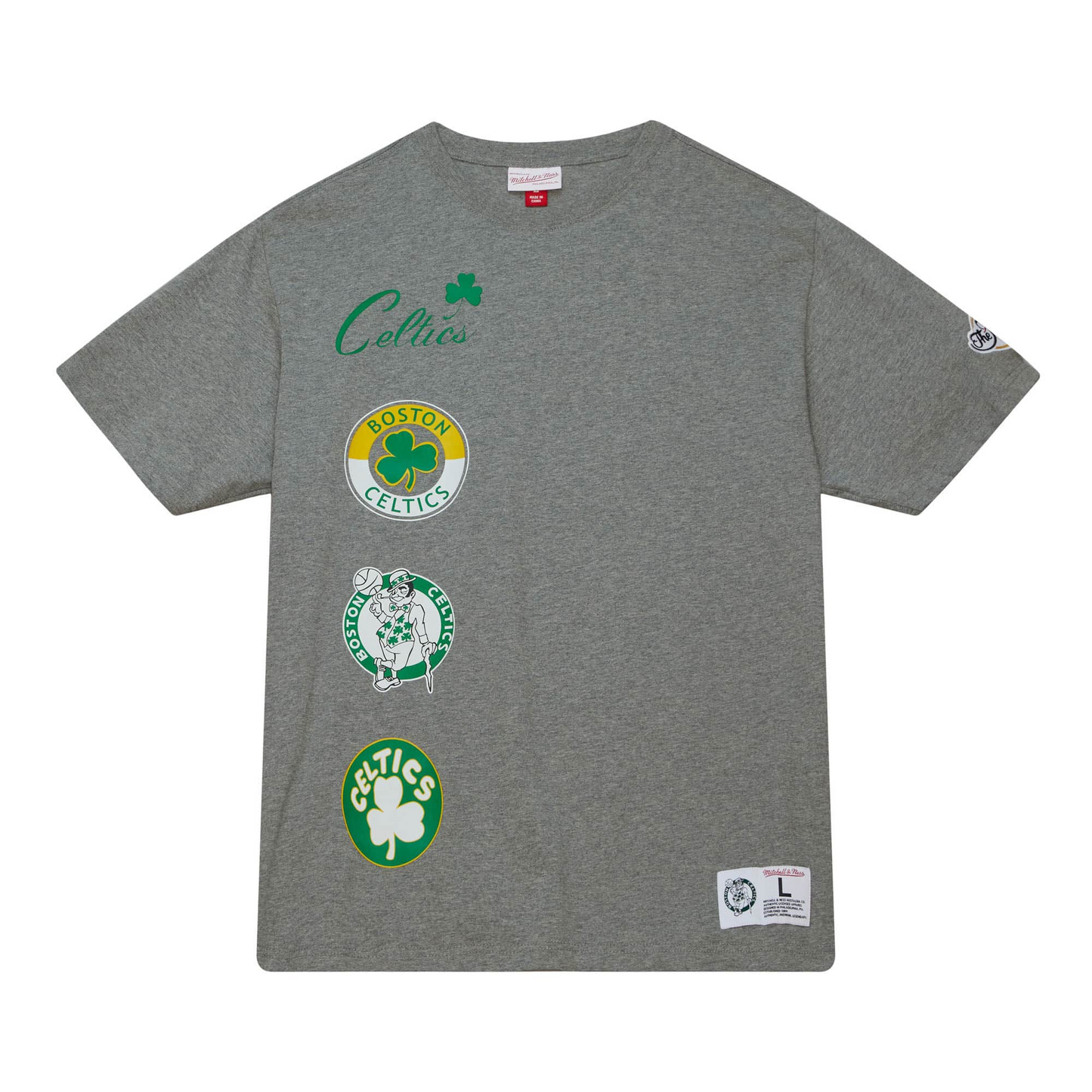 CAMISETA DE LA COLECCIÓN DE LA CIUDAD DE HOMBRE DE LOS BOSTON CELTICS