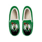 BOSTON CELTICS MEN'S COLOR BLOCK MOCCASINS