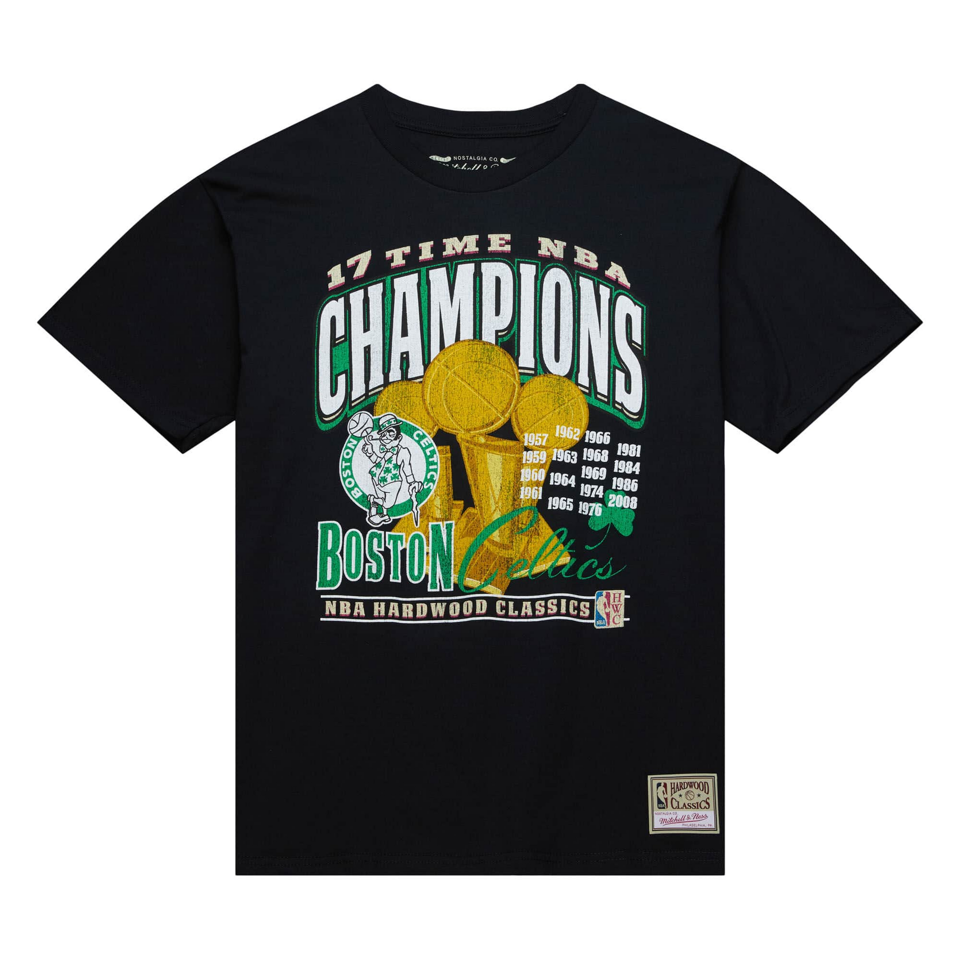 BOSTON CELTICS MEN'S MITCHEL NESS FINALS T-SHIRT