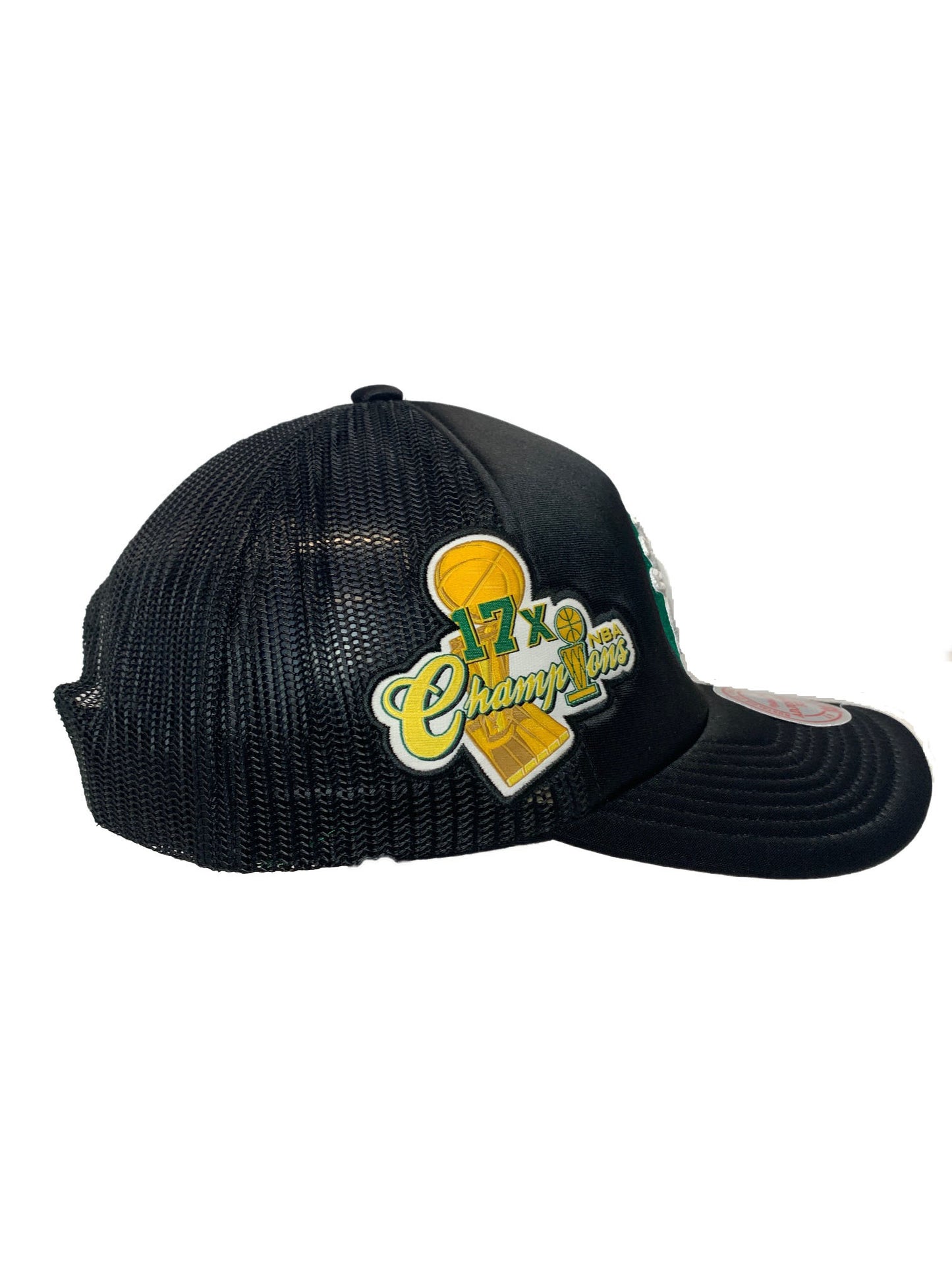 BOSTON CELTICS TEAM FINALS TRUCKER SNAPBACK