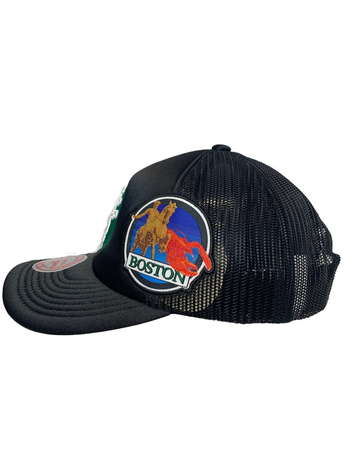 BOSTON CELTICS TEAM FINALS TRUCKER SNAPBACK