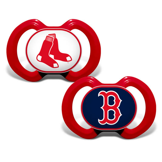PACK DE 2 CHUPETES BOSTON RED SOX