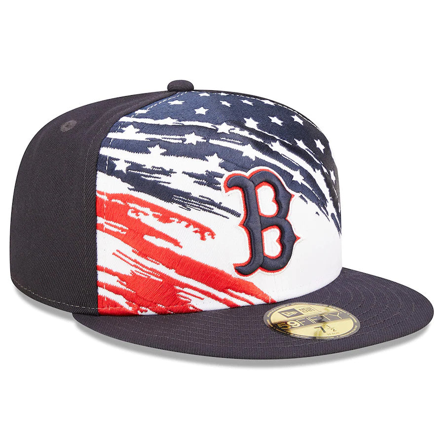 white red sox hat