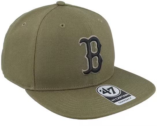 BOSTON RED SOX '47 BRAND BALLPARK CAMO SNAPBACK HAT