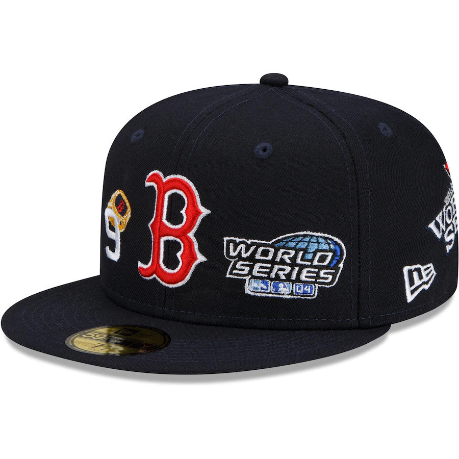 BOSTON RED SOX CUENTA LOS ANILLOS 59FIFTY EQUIPADO