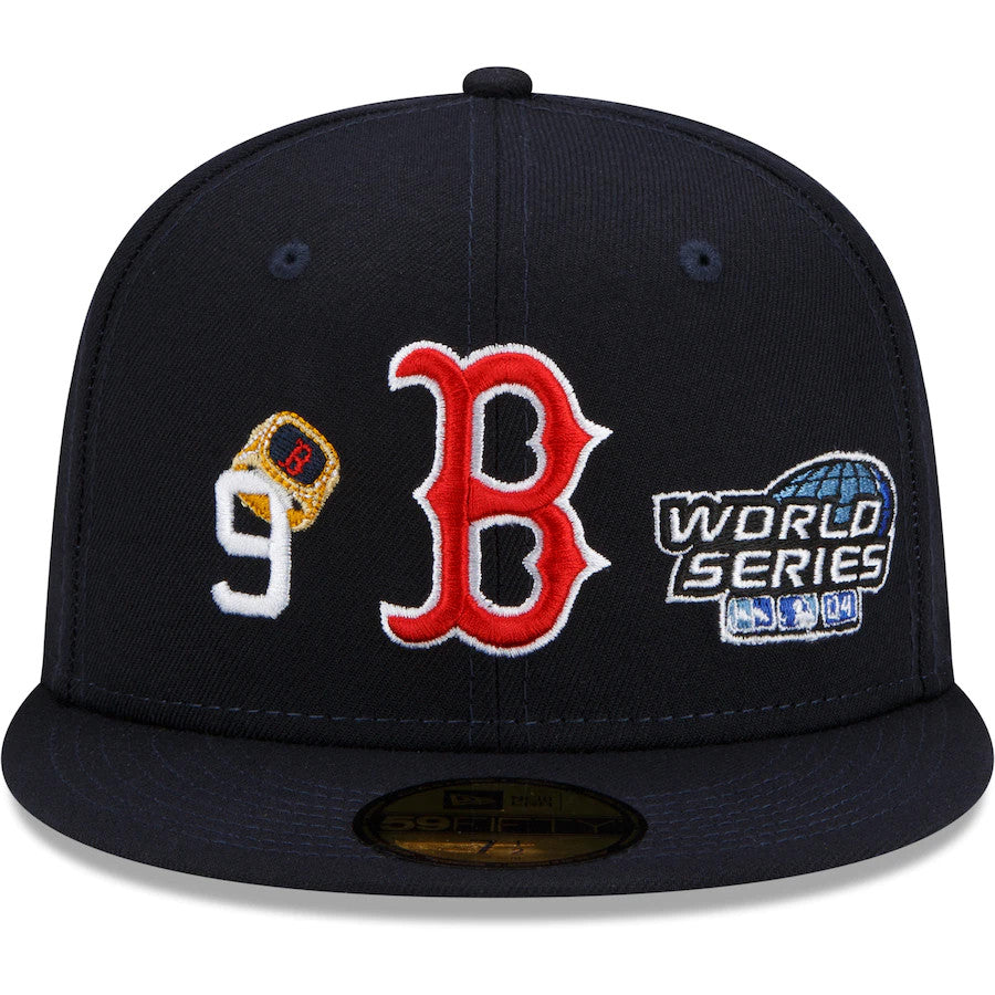 BOSTON RED SOX CUENTA LOS ANILLOS 59FIFTY EQUIPADO