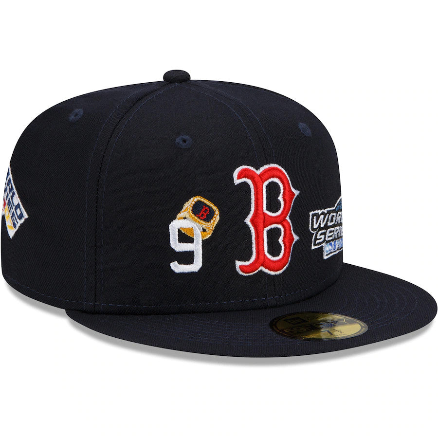 BOSTON RED SOX CUENTA LOS ANILLOS 59FIFTY EQUIPADO