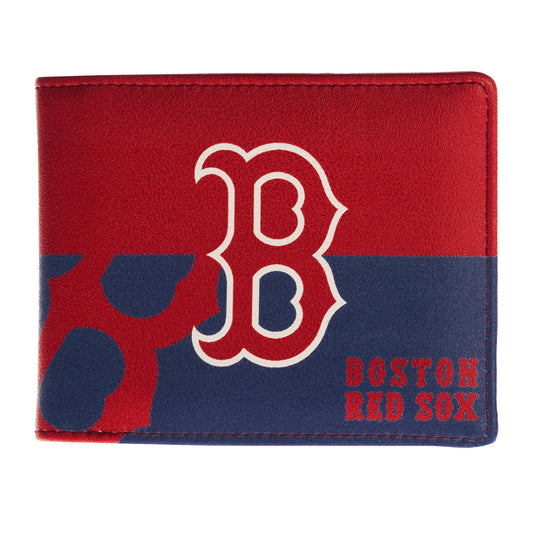 CARTERA DOBLE PLEGABLE CON LOGO DE LOS BOSTON RED SOX