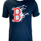 BOSTON RED SOX LOGO SPLATTER T-SHIRT