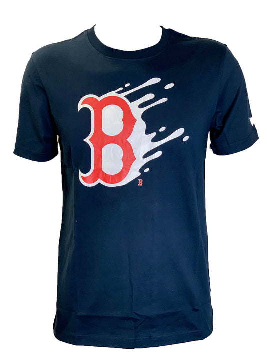 CAMISETA BOSTON RED SOX LOGO SALPICADURAS 