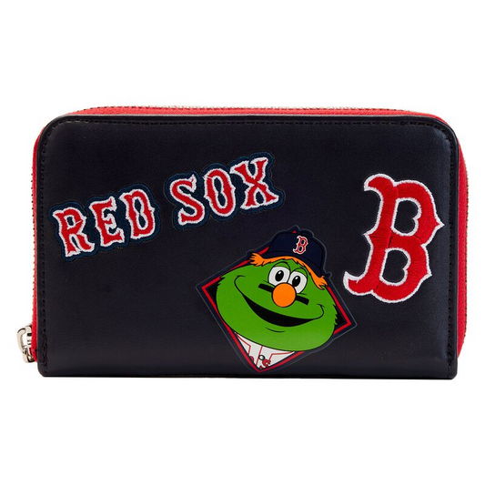 BOSTON RED SOX LOUNGEFLY LOGO WALLET