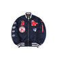 BOSTON RED SOX MEN'S ALPHA INDUSTRIES REVERSIBLE BOMBER JACKET