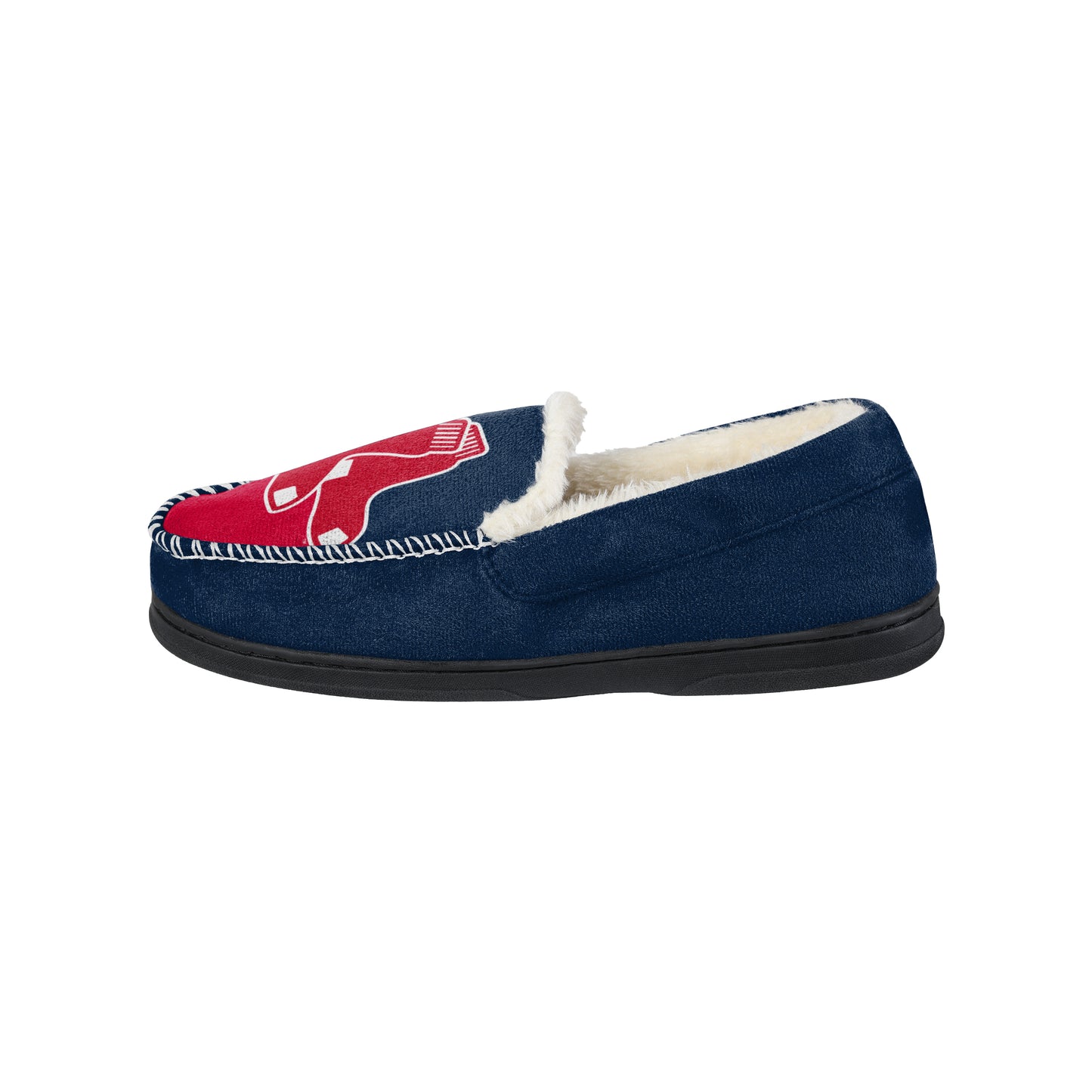 BOSTON RED SOX MEN'S COLOR BLOCK MOCCASINS