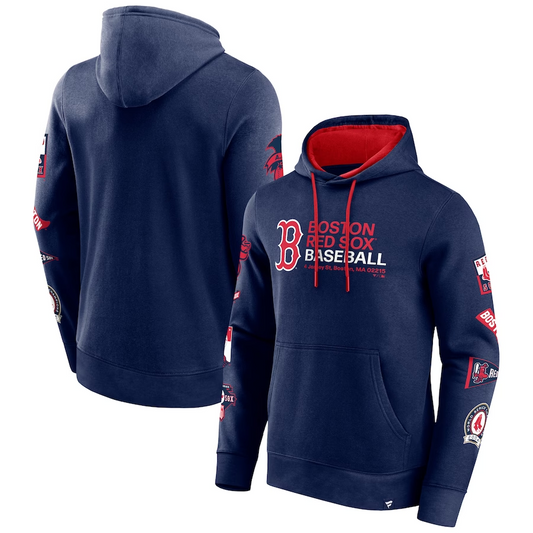 BOSTON RED SOX MEN'S EXTRA INNINGS PULLOVER HOODIE SWEATSHIRT