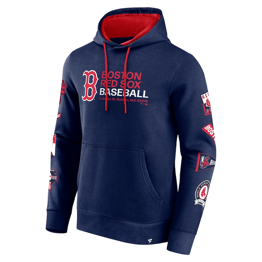 SUDADERA CON CAPUCHA EXTRA INNINGS DE BOSTON RED SOX PARA HOMBRE