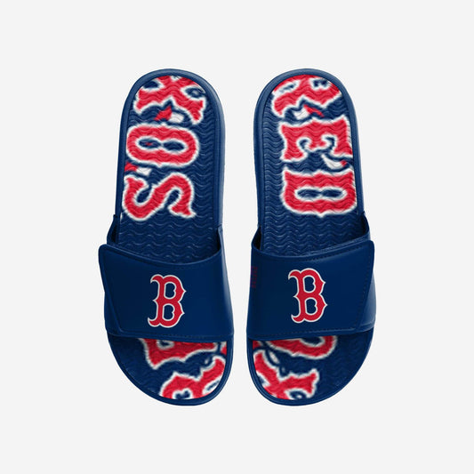 BOSTON RED SOX MEN'S GEL SLIDES