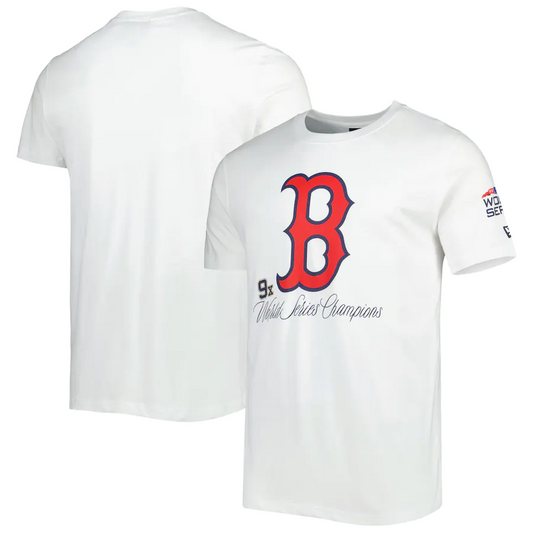 CAMISETA HISTORIC CHAMPS DE BOSTON RED SOX PARA HOMBRE - BLANCO