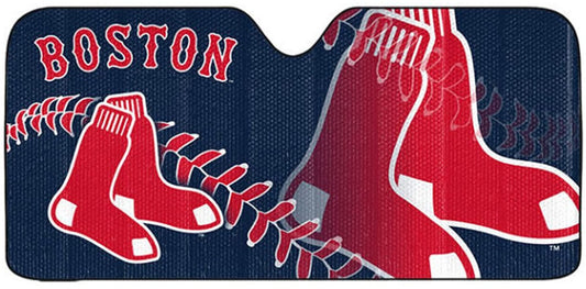 BOSTON RED SOX SUN AUTO SUN SHADE - 59"X27"