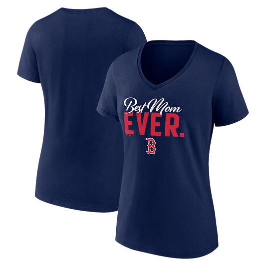 CAMISETA LA MEJOR MAMÁ DE MUJER DE LOS BOSTON RED SOX