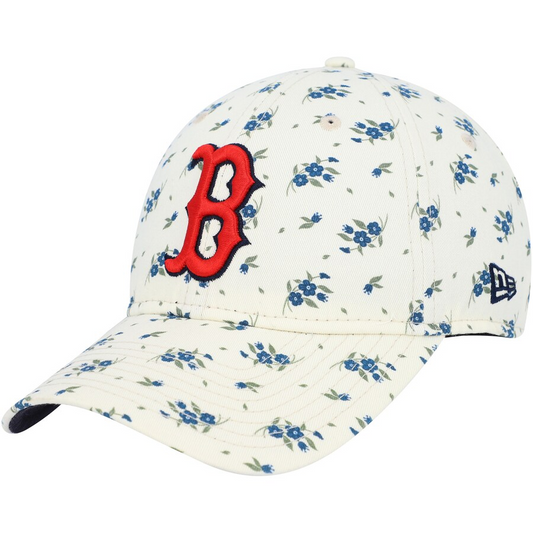 BOSTON RED SOX WOMEN'S BLOOM 9TWENTY ADJUSTABLE HAT